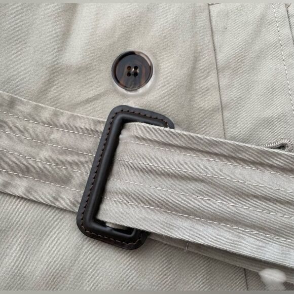 🔥🔥 AllSaints Spitalfields Co. LTD Double Breasted Trench Coat Size M US 38 EU - Picture 13 of 16